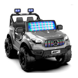 Buy Mercedes Painted 4X4 - Grey (Age 2-8)