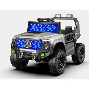 Buy New Small Mercedes Painted 4X4 - Grey (Age 2-6)