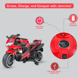 Buy Jammbo V10 - Red Painted (Age 2-8)