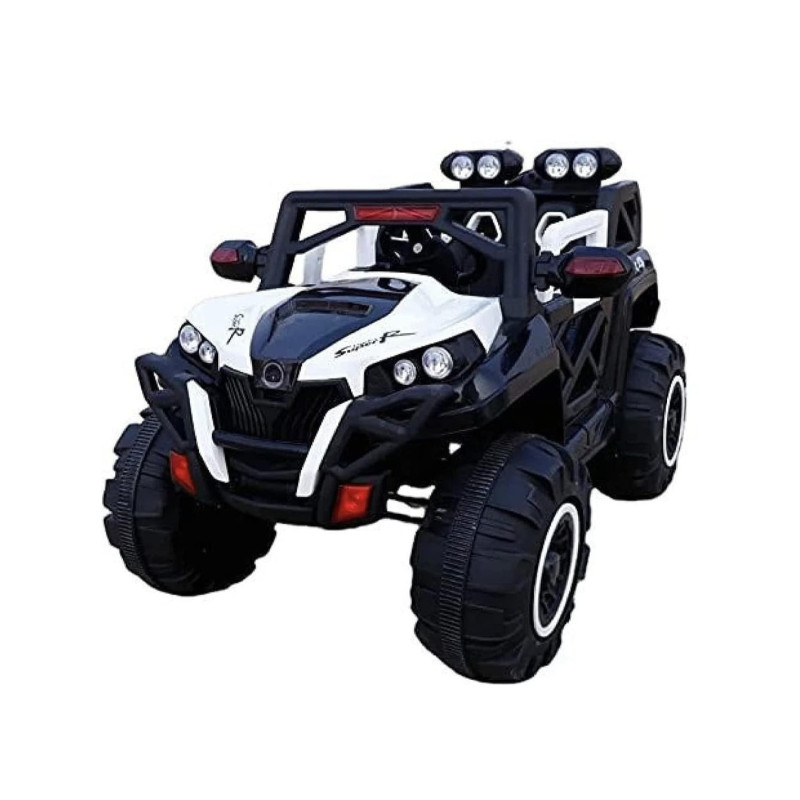 Buy Jammbo BQ - 2188 4X4 Jeep - White (Age 2-8) Buy Jammbo BQ - 2188 4X4 Jeep - White (Age 2-8)