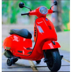 Buy Vespa Rechargeable Battery Operated 12v Ride-on Scooter for Kids (3 to 7 Years) - Red