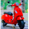 Buy Vespa Rechargeable Battery Operated 12v Ride-on Scooter for Kids (3 to 7 Years) - Red