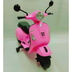 Buy Vespa Rechargeable Battery Operated 12v Ride-on Scooter for Kids (3 to 7 Years) - Pink