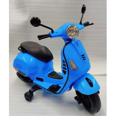 Buy Vespa Rechargeable Battery Operated 12v Ride-on Scooter for Kids (3 to 7 Years) - Blue