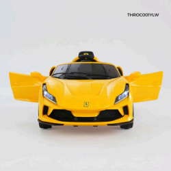 Buy Toy House Ferrari Car - Yellow - (Age 1-5)