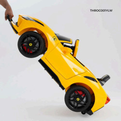 Buy Toy House Ferrari Car - Yellow - (Age 1-5)