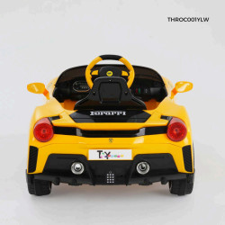 Buy Toy House Ferrari Car - Yellow - (Age 1-5)