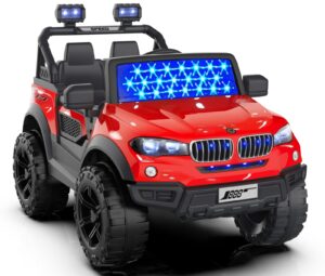Jammbo BMW 4X4 Red Painted (Age 1-8)