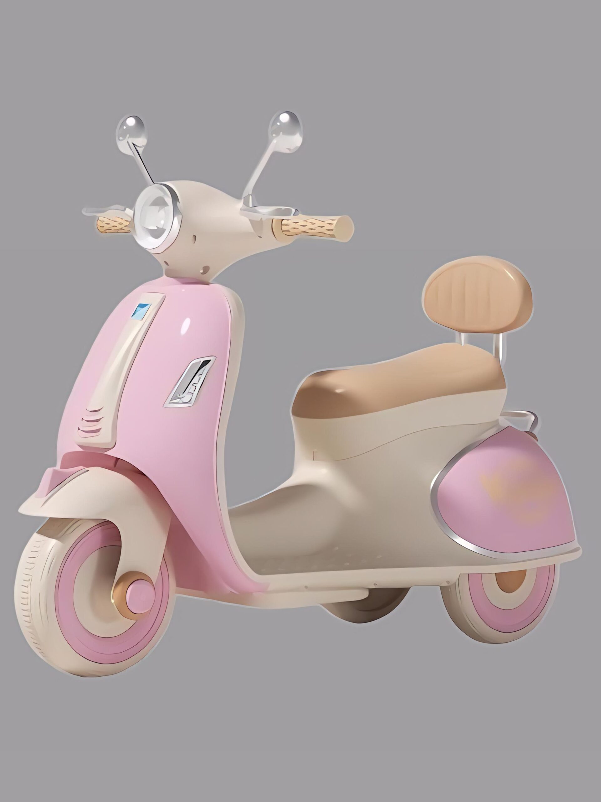 Toy House Vespa Scooty - Pink (Age 2-6)