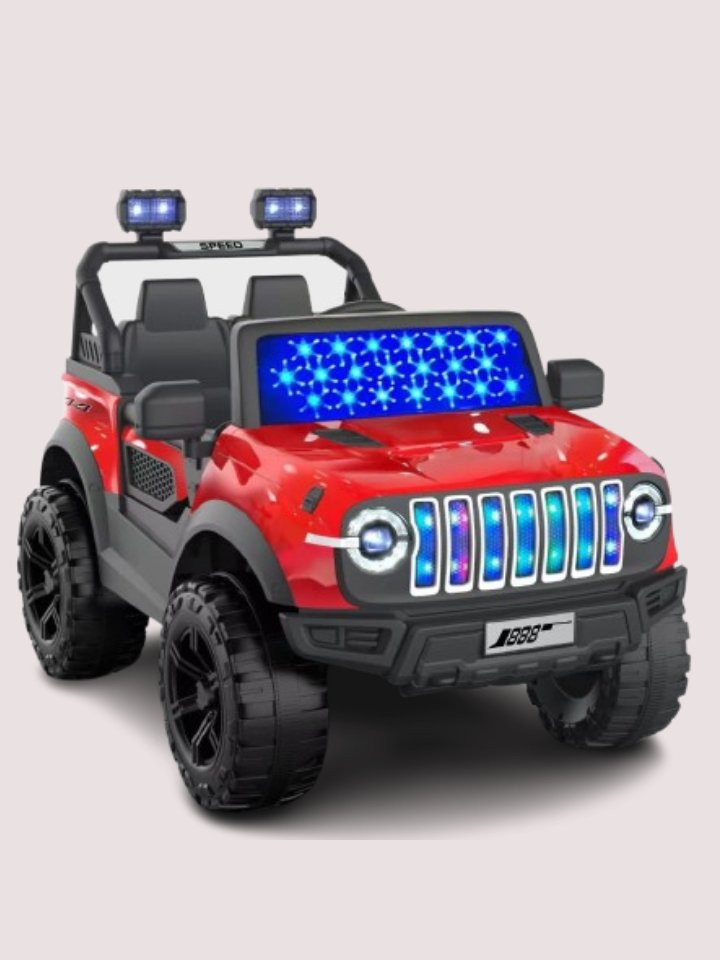 Jammbo Thar Painted 4X4 - Red (Age 2-8)
