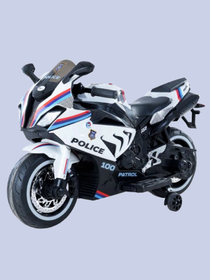 Toy House RR Big Key Start - Police White - (Age 2-10)