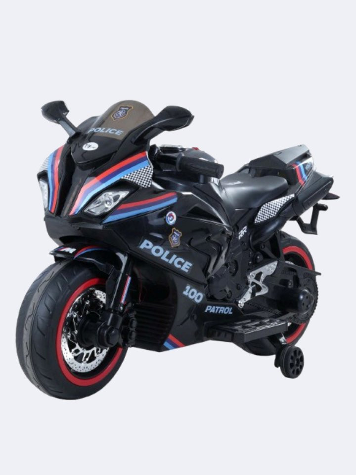 Toy House RR Big Key Start - Police Black - (Age 2-10)