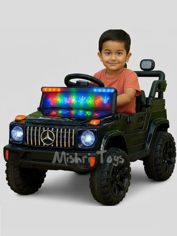 Cool Baby Mercedes Painted 4X4 - Black (Age 1-6)