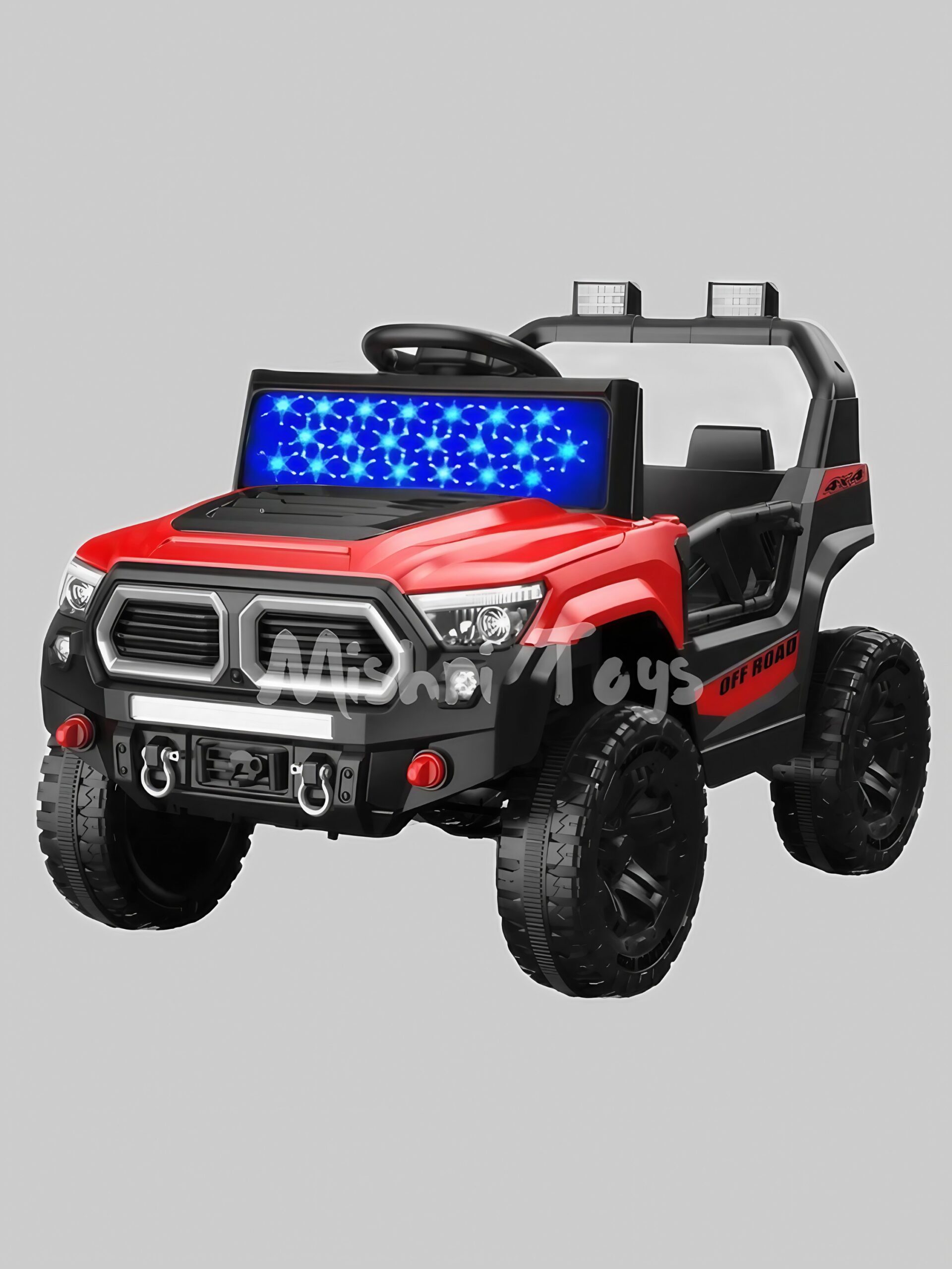 Little Ride BMW Red Painted 4X4 Jeep (Age 1-6)