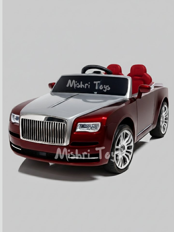 Kids Rolls Royce - Red (Age 1 - 7)