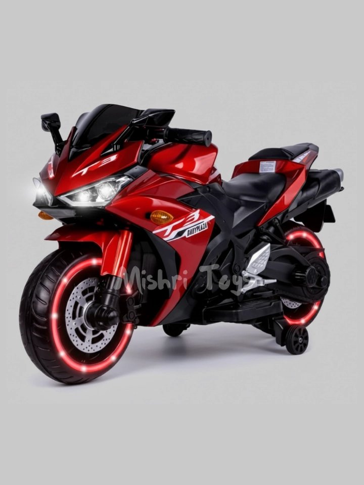 R3 Red Painted Bike (Age 3-8)