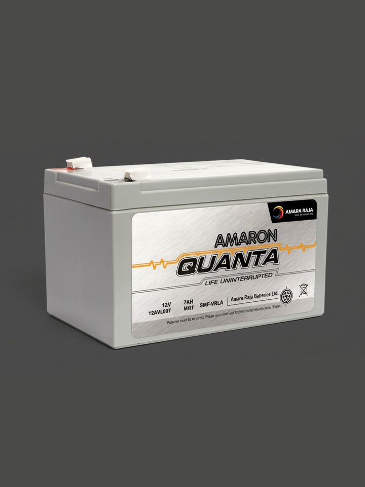 Amaron Quanta 12V 7Ah SMF UPS - Emergency Battery