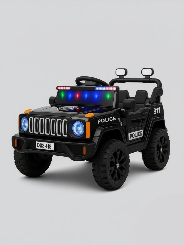 Cool Baby Thar Painted 4X4 - Black (Age 1-6)