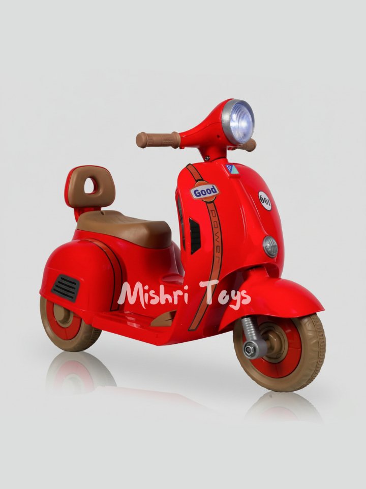 Cool Baby Small Vespa Scooter - Red (Age 2-5)