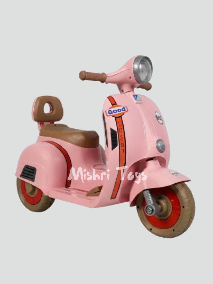 Cool Baby Small Vespa Scooter - Pink (Age 2-5)