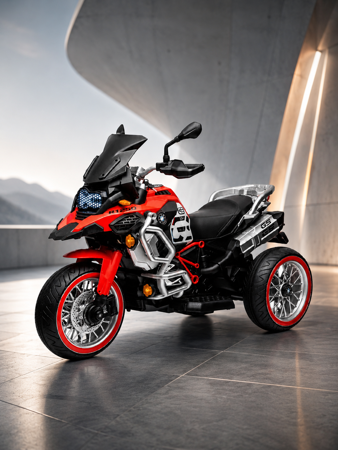 Little Ride V30 Big Jumbo Bike - Red (Age 2-12)