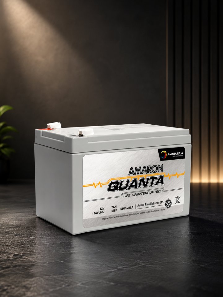 Amaron Quanta 12V 7Ah SMF UPS - Emergency Battery